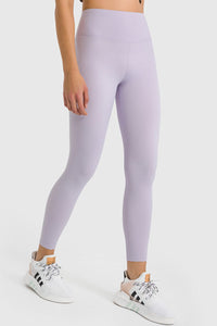 Thumbnail for High Waist Ankle-Length Yoga Leggings