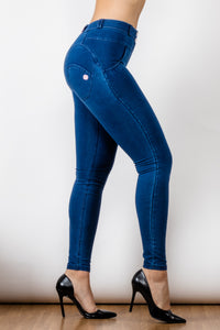 Thumbnail for Buttoned Skinny Jeans