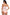 Printed Spaghetti Strap Scoop Neck Tankini Set