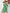 Ditsy Floral Halter Neck Ruffle Hem Dress