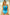 Gradient Ruched Crisscross Tankini Set