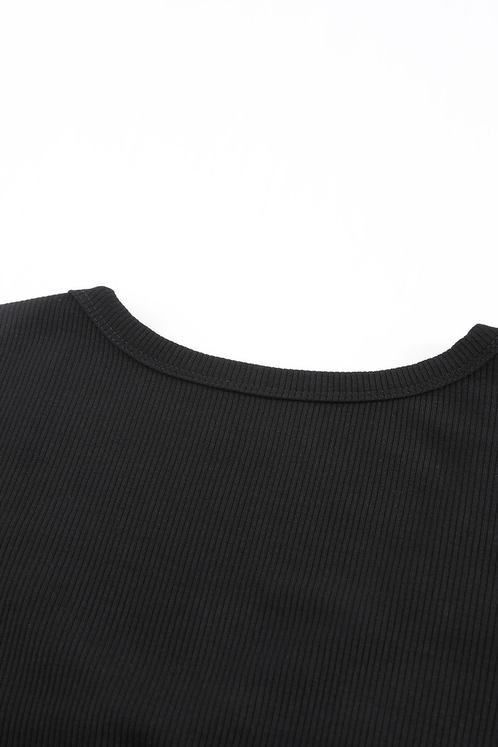 Buttoned Short Sleeve Tee Shirt - MiaMoré