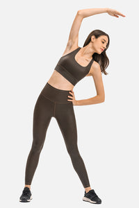 Thumbnail for Crisscross Strappy Back Sports Bra