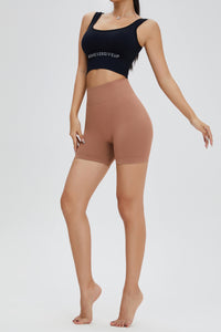 Thumbnail for Wide Waistband Sports Biker Shorts