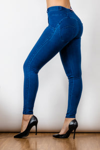 Thumbnail for Buttoned Skinny Jeans
