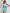 One-Shoulder Crop Top and Paperbag Waist Shorts Set