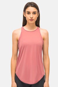 Thumbnail for Cut Out Back Sports Tank Top