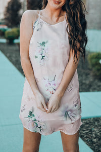 Thumbnail for Peony Print Sleeveless Dress