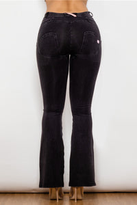 Thumbnail for Buttoned Flare Jeans