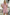 Swiss Dot Smocked Frill Trim Dress