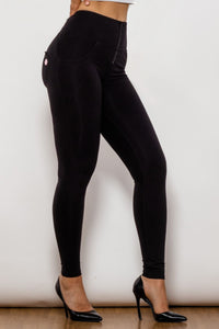 Thumbnail for Zip Detail Skinny Long Jeans