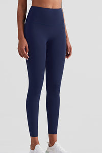 Thumbnail for High Waist Seamless Ankle-Length Yoga Leggings