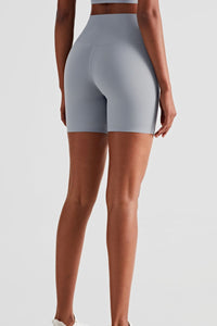 Thumbnail for High-Rise Elastic Waistband Biker Shorts
