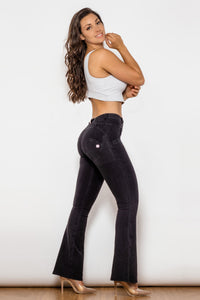 Thumbnail for Buttoned Flare Jeans