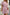 Swiss Dot Smocked Frill Trim Dress