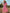Floral Ruched Front Slit Dress