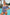 Striped Tie-Waist Layered One-Piece Swimsuit
