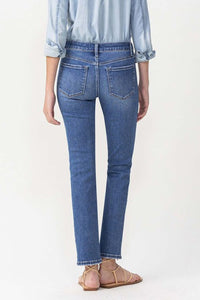 Thumbnail for Lovervet Full Size Maggie Midrise Slim Ankle Straight Jeans