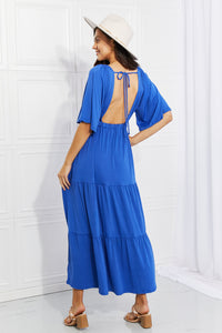 Thumbnail for Culture Code Full Size My Muse Flare Sleeve Tiered Maxi Dress - MiaMore | Luxary Classic Charm