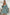Floral Flounce Sleeve Smocked Square Neck Dress