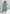 Printed V-Neck Flutter Sleeve Belted Dress